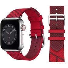 MobaxAksesuar Apple Watch 44mm Kordon Hermes Simple Tour Jumping