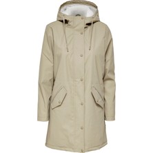 Only Kadın Su Geçirmez Uzun Mont 15206116