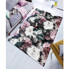 Süngersan Renkli Halılar Yıkanabilir Dijital Baskı Modern Dekoratif Kaymaz Tabanlı Salon Halısı Mutfak Halısı Yolluk