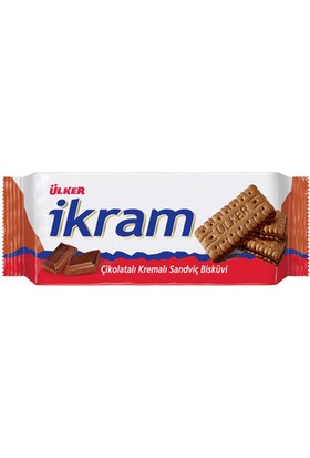 Ikram Kremalı Bisküvi Çikolatalı 84 G * 3 Adet