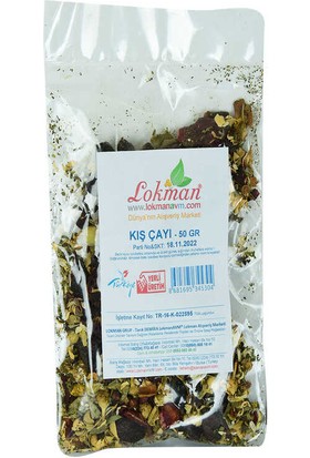 Lokman Baharat Bitkisel Karışık Osmanlı Çayı Kış Çayı 50 gr Paket