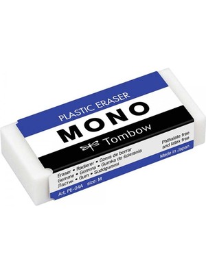 Tombow : Mono Silgi : 23 x 11 x 55 mm (Beyaz)