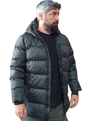 New Balance MPJ3122 Bk Puffer Jacket Erkek Şişme Mont Siyah V5