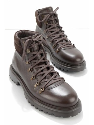 Hush Puppies 1141-13 Erkek Kahverengi Deri Bot