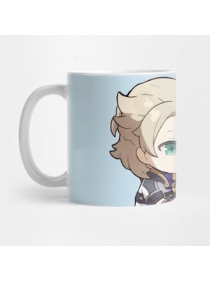 Pixxa Albedo'nun Sanatı - Genshin Impact Kupa Bardak