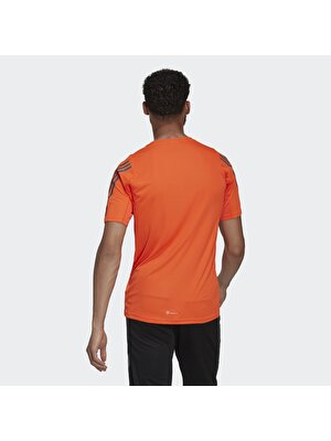 Adidas Run Icon Erkek Turuncu Tişört (HJ7228)