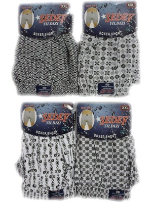 Çamaşırcım Shop 1012 6'lı Penye Emprime Erkek Boxer