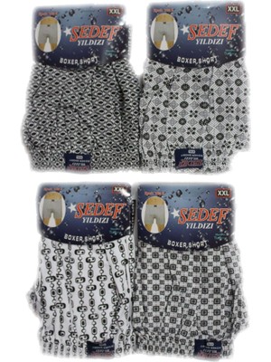 Çamaşırcım Shop 1012 Penye Emprime 1 Adet Erkek Boxer