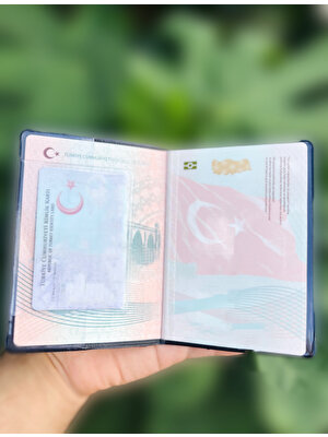 Gempo 6 Adet Su Geçirmez Pasaport Kılıfı Vinleks Deri Pasaport Kabı Pasaportluk Ekstra Cepli Üniversal