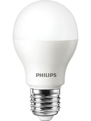 EKS Ticaret Philips 40W LED Ampul, 6500K Beyaz Işık, E27 Normal Duy