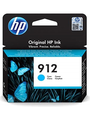 Hp 912 Cyan Original Ink Cartridge