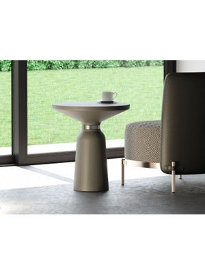 Echo Furniture Elegance Bazalt Gri Sehpa