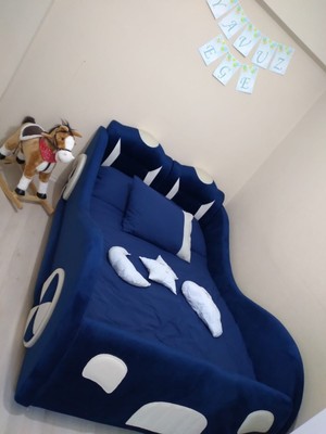 Puf Bebe Montessori 90X190 Mdf Çocuk Yatağı (Yatak Dahildir)