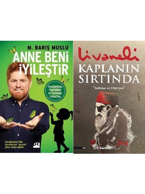 Anne Beni İyileştir - Kaplanın Sırtında - 2 Kitap Set