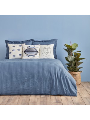 Bella Maison Arno King Size Nevresim Denim (240x220 cm)