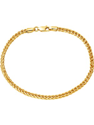 Bilezikci Karayel 14 Ayar Altın Zincir Bileklik