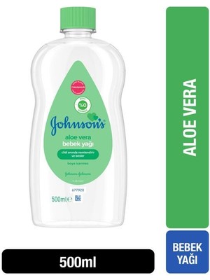 Johnson's Aloe Vera Bebek Yağı 500 ml