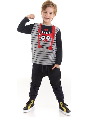 Denokids Sarkan Canavar Erkek Çocuk T-Shirt Pantolon Takım