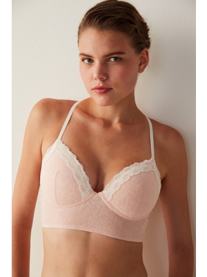 Penti #Hiççamaşırı Pembe Balensiz Angela Bralet