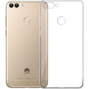 Huawei P Smart Kılıf Şeffaf Silikon Kamera Korumalı