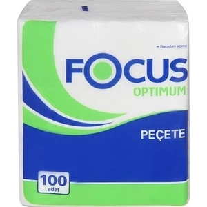 Ersin Ambalaj Focus Servis Peçete Kare Peçete 100 Lü 32 Paket 20X24 cm