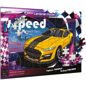 4 Boyut Yayınları 4boyut Canlanan 72 Parça Puzzle Araba  (5+ Yaş)