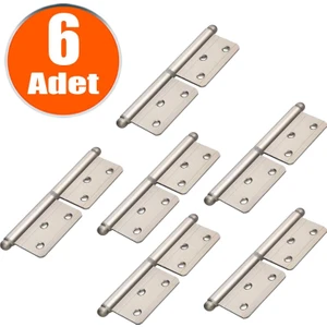 Yönsüz Cerman Menteşe Saten 12 Cm (6 Adet)
