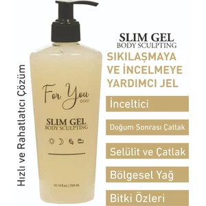 For You Gold Slim Vücut Jeli 250 ml
