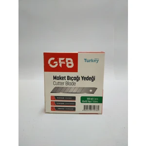 Maket Bıçağı Yedek Uç 100 Adet Maket Bıçağı Ağzı 1kutu