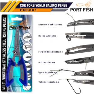 Port Fish Çok Foksiyonlu Balıkçı Pensesi