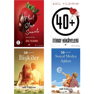 Flört Etme Sanatı - 50 Maddede İlişkiler - 50 Maddede Sosyal Medya Aşkları - 40+ İtiraf Hikayeleri