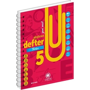 Çanta Yayınları 5.Sınıf Türkçe Okula Yardımcı Alıştıran Defter
