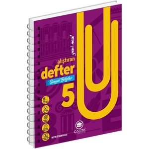 Çanta Yayınları 5.Sınıf Sosyal Bilgiler Okula Yardımcı Alıştıran Defter