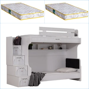 Londra Ranza Karyola + 2 Comfort Yatak