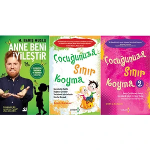 Anne Beni İyileştir - Çocuğunuza Sınır Koyma 1 - Çocuğunuza Sınır Koyma 2 - 3 Kitap Set