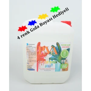 Pva  Zıp Zıp Oyun Jeli 5 kg ( 4 Renk)