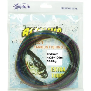 Alpinus Poşet Misina 4X25 Bağlantılı 100MT Ebruli