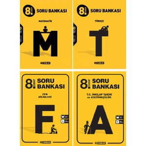 Hız Yayınları 8. Sınıf LGS 4'lü Soru Bankası Seti