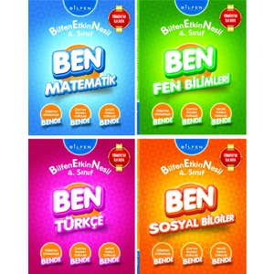 Bilfen Yayınları 4. Sınıf Ben 4'lü Etkin Nesil Öğrenci Seti