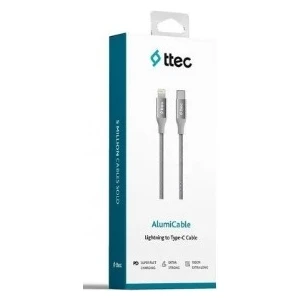 2DK41UG Ttec Alumıcable Type-C - Lıghtnıng Hızlı Şarj Kablosu 150CM-UZ
