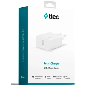 2SCS22B Smartcharger Pd 20W Usb-C Seyahat Hızlı Şarj Aletı Beyaz
