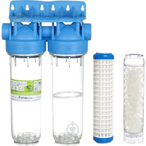 Atlas Filtri Atlas 10 Inç Dp Duo Housıng 3/4" Dolu Filtre Kabı