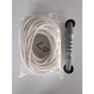 Drl Hirdavat Sineklik Fitil Takma Aparatı ve 100 mt Beyaz Fitil