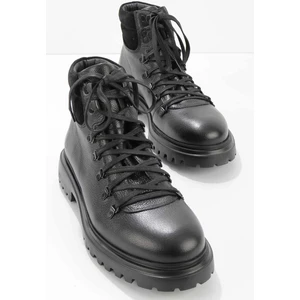 Hush Puppies 1141-13 Erkek Siyah Deri Bot