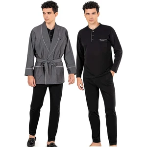 Pierre Cardin Erkek 3lü Kısa Röpteşambır Set