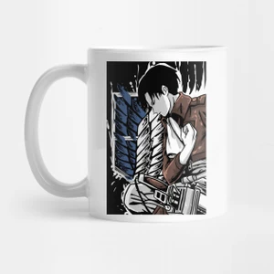 Levi Ackerman - Attack On Titan Kupa Bardak