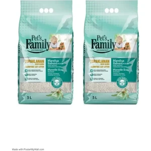 Pets Family Kedi Kumu Marsilya Sabun Kokulu 5 Lt x 2