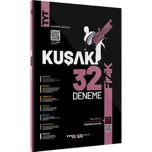 Marka Yayınları TYT Fizik 32 Kuşak Deneme Tamamı Video Çözümlü