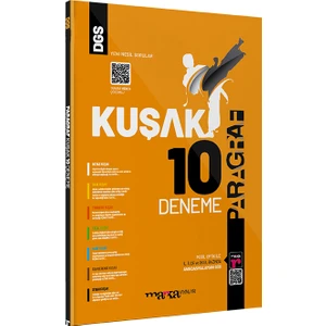 Marka Yayınları DGS Paragraf Kuşak 10 Deneme Tamamı Video Çözümlü