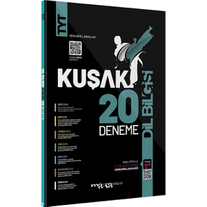 Marka Yayınları TYT Dil Bilgisi 20 Kuşak Deneme Tamamı Video Çözümlü